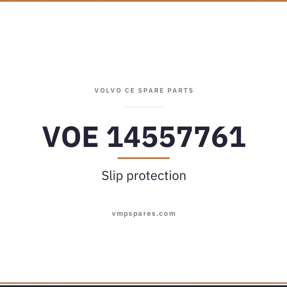 VOE 14557761 – Slip protection