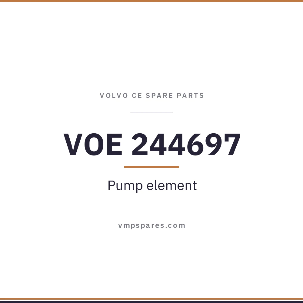VOE 244697 – Pump element