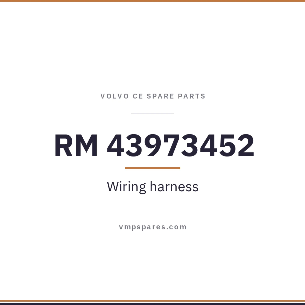 RM 43973452 – Wiring harness