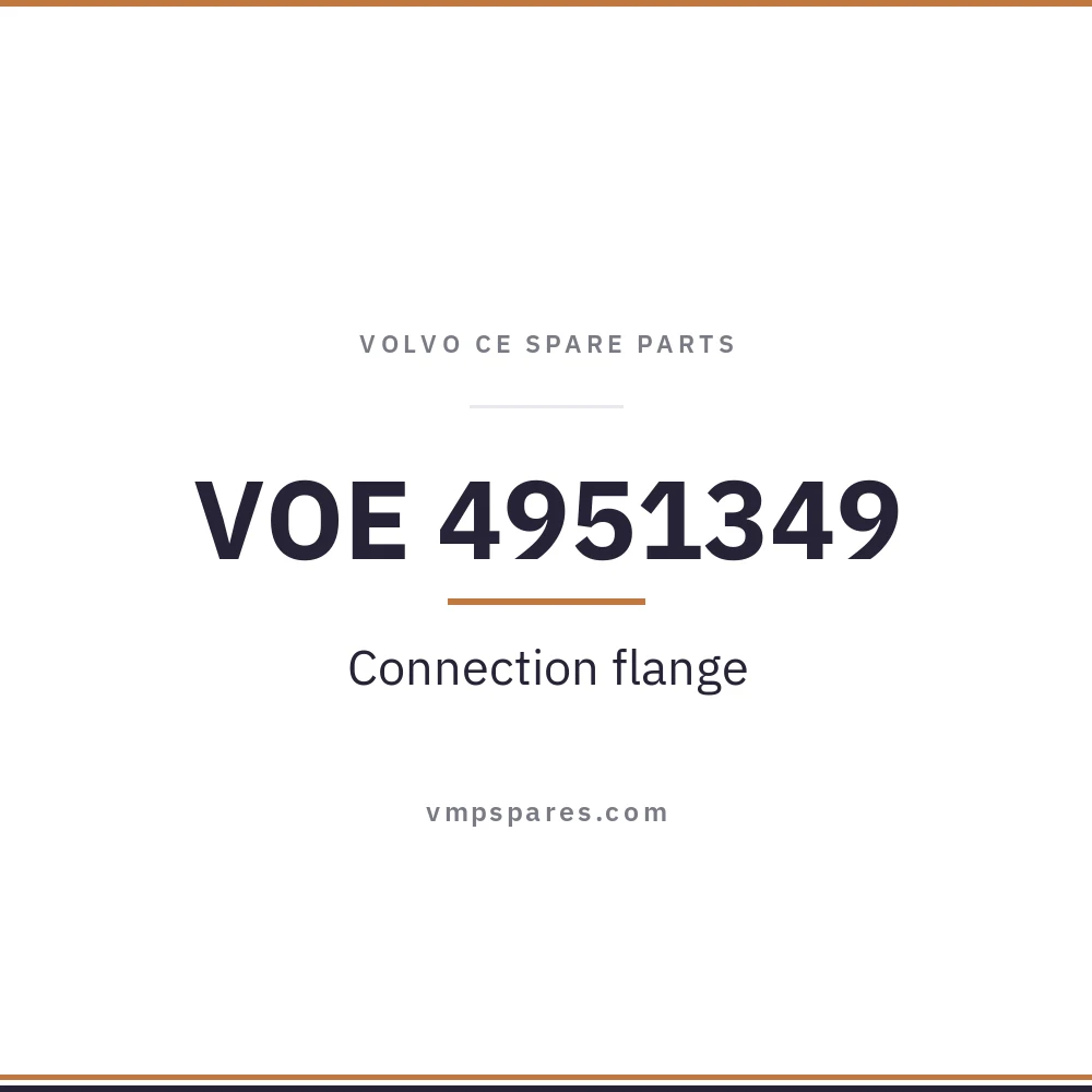 VOE 4951349 – Connection flange