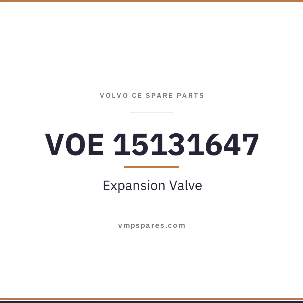 VOE 15131647 – Expansion Valve