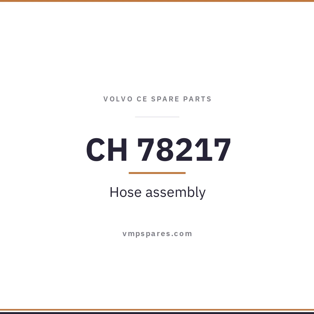 CH 78217 – Hose assembly