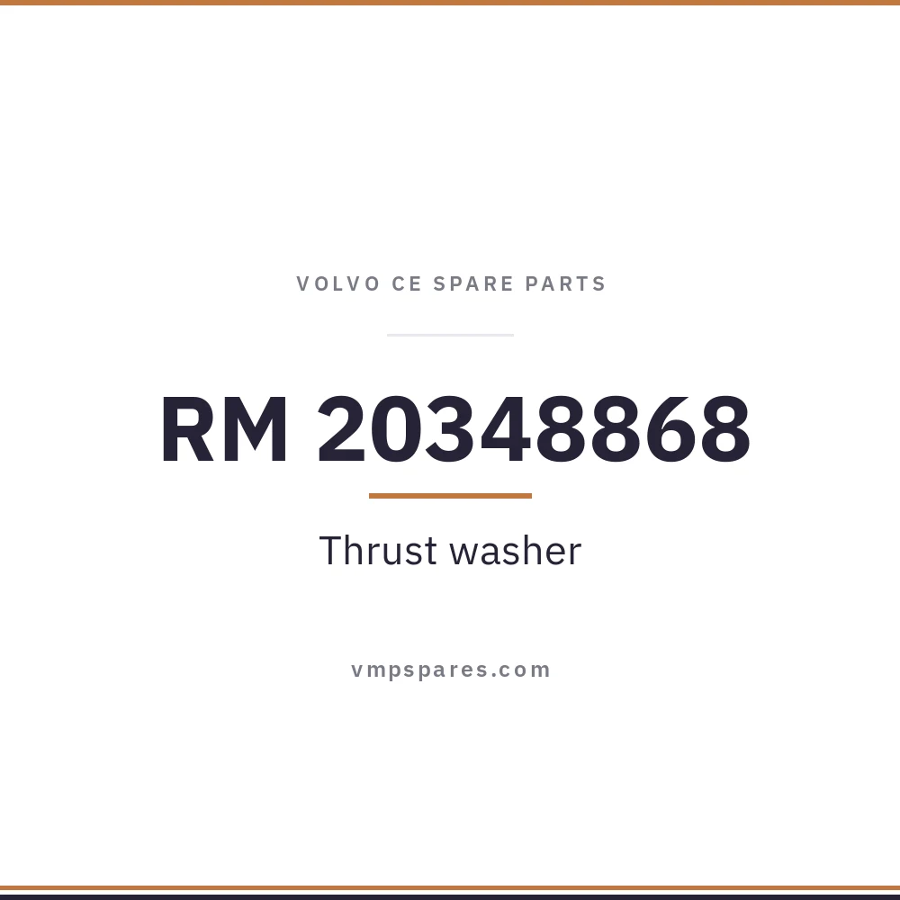 RM 20348868 – Thrust washer