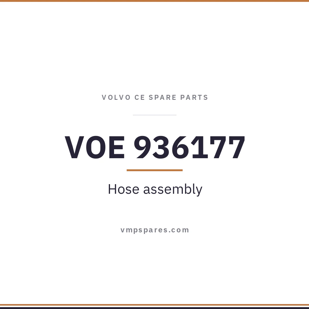 VOE 936177 – Hose assembly