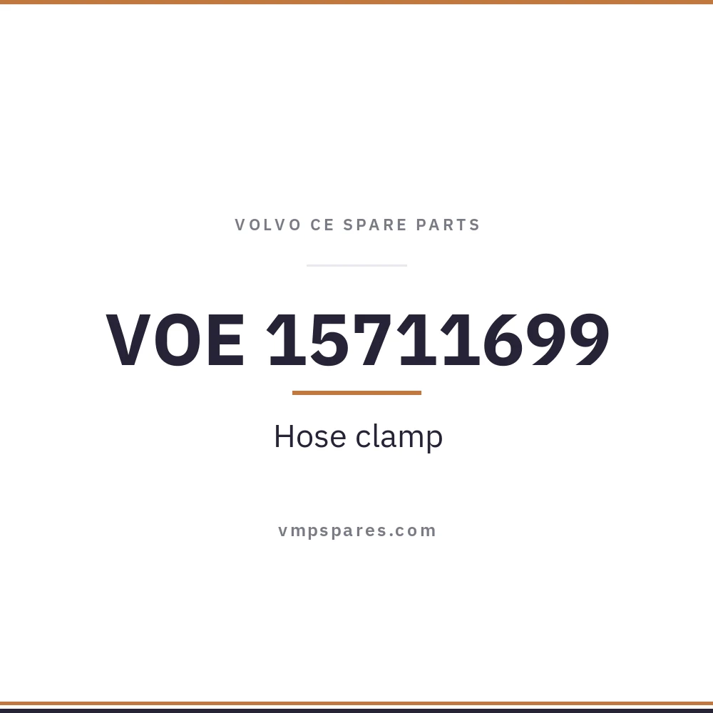 VOE 15711699 – Hose clamp
