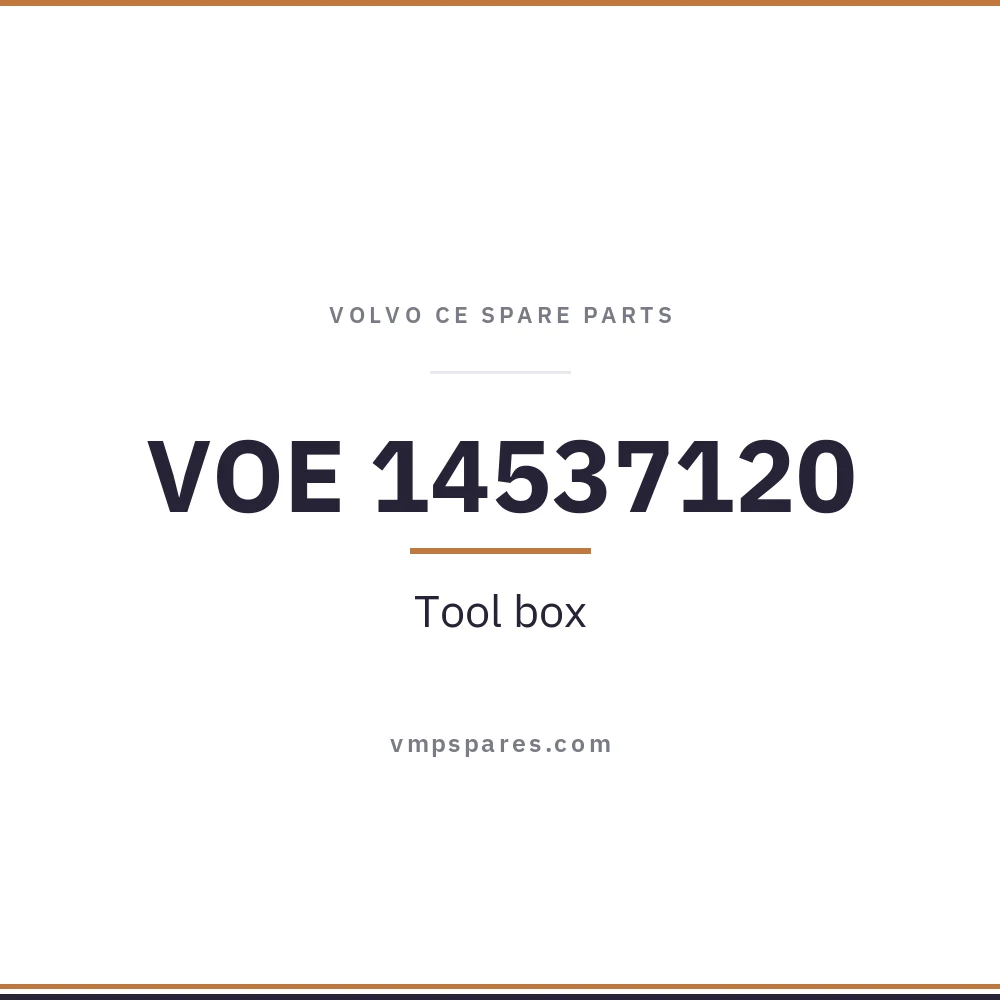 VOE 14537120 – Tool box
