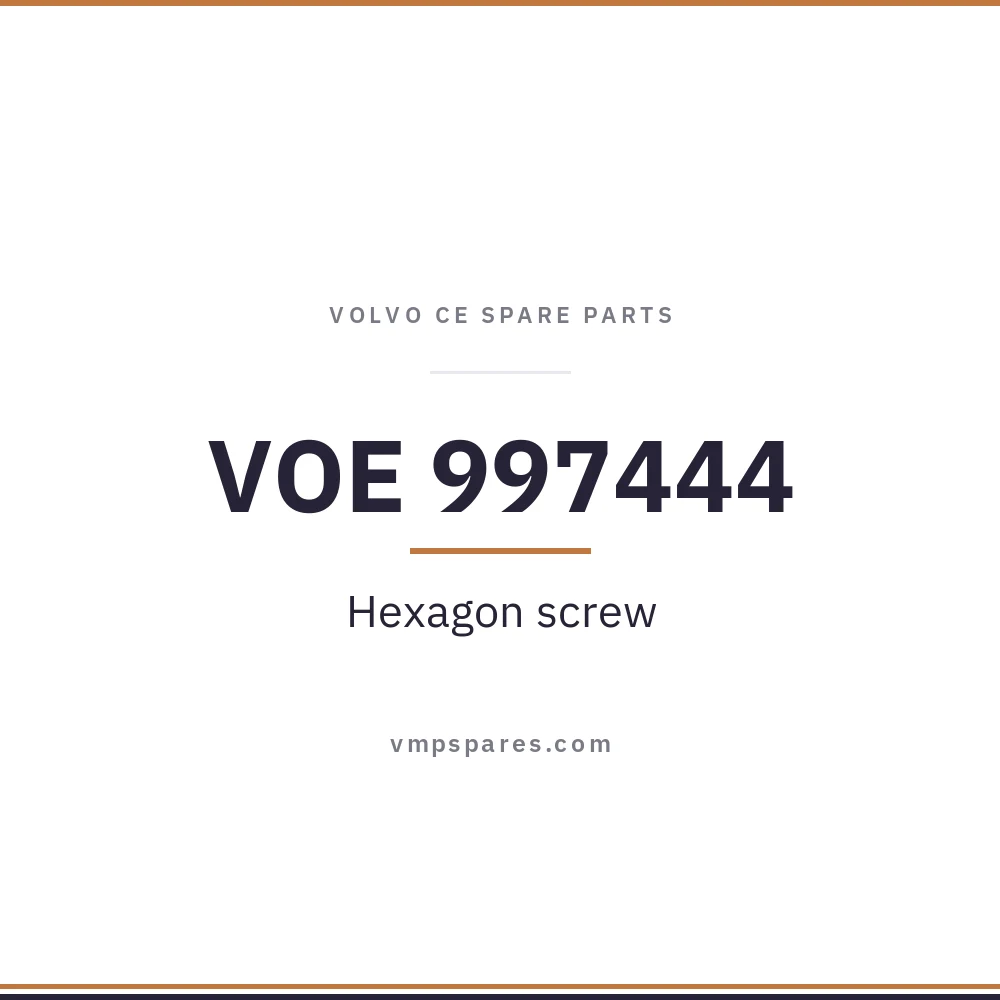 VOE 997444 – Hexagon screw