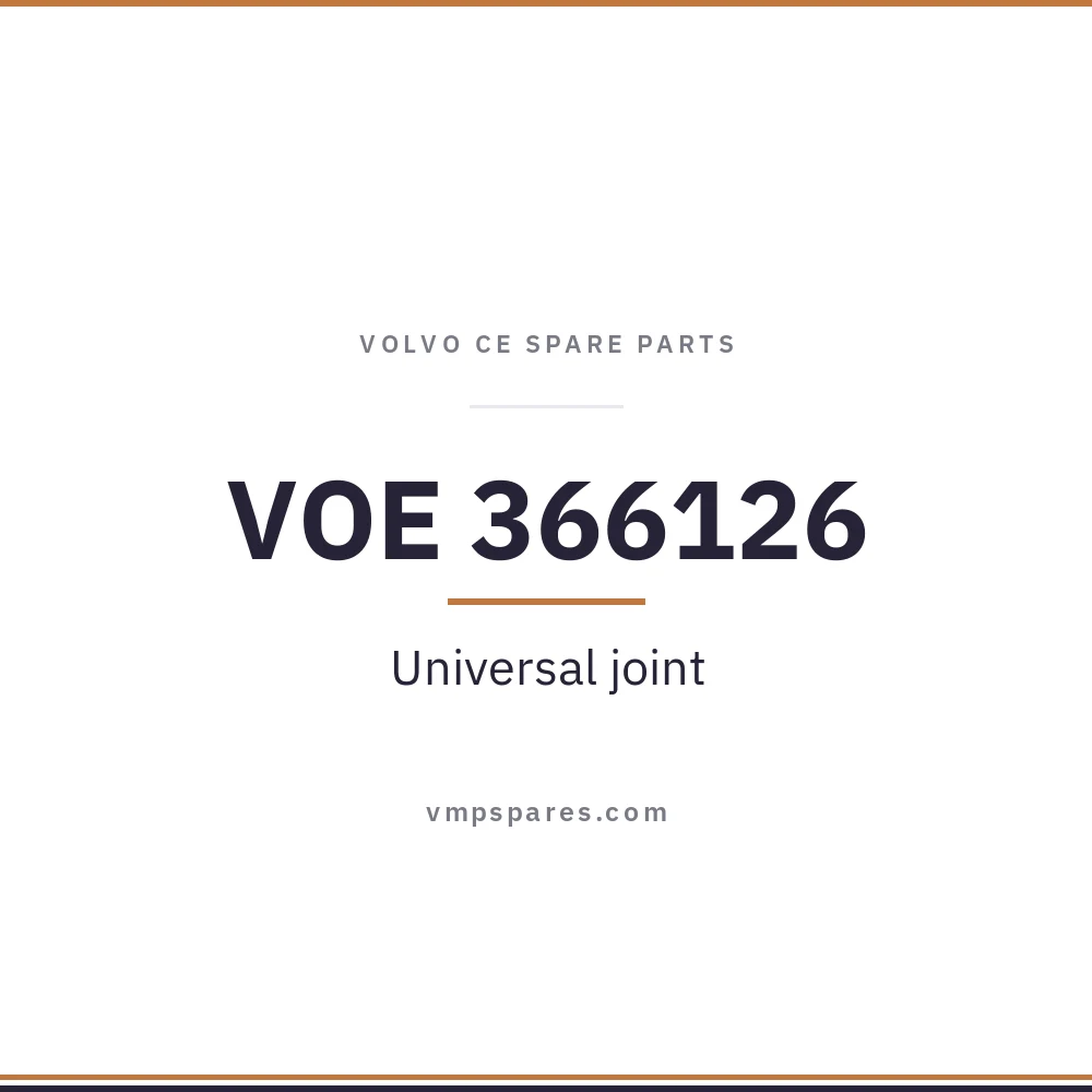 VOE 366126 – Universal joint
