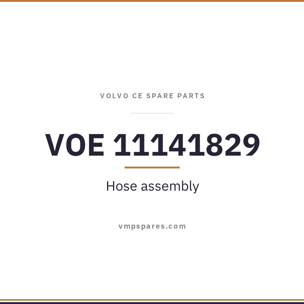 VOE 11141829 – Hose assembly