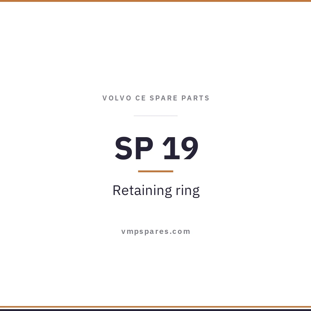 SP 19 – Retaining ring