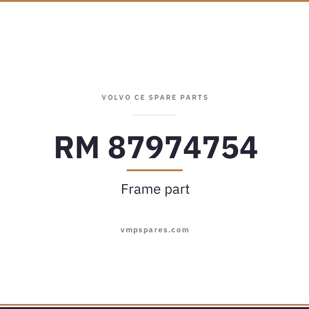 RM 87974754 – Frame part