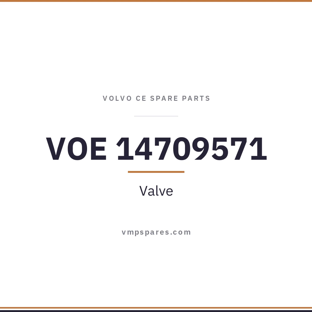 VOE 14709571 – Valve