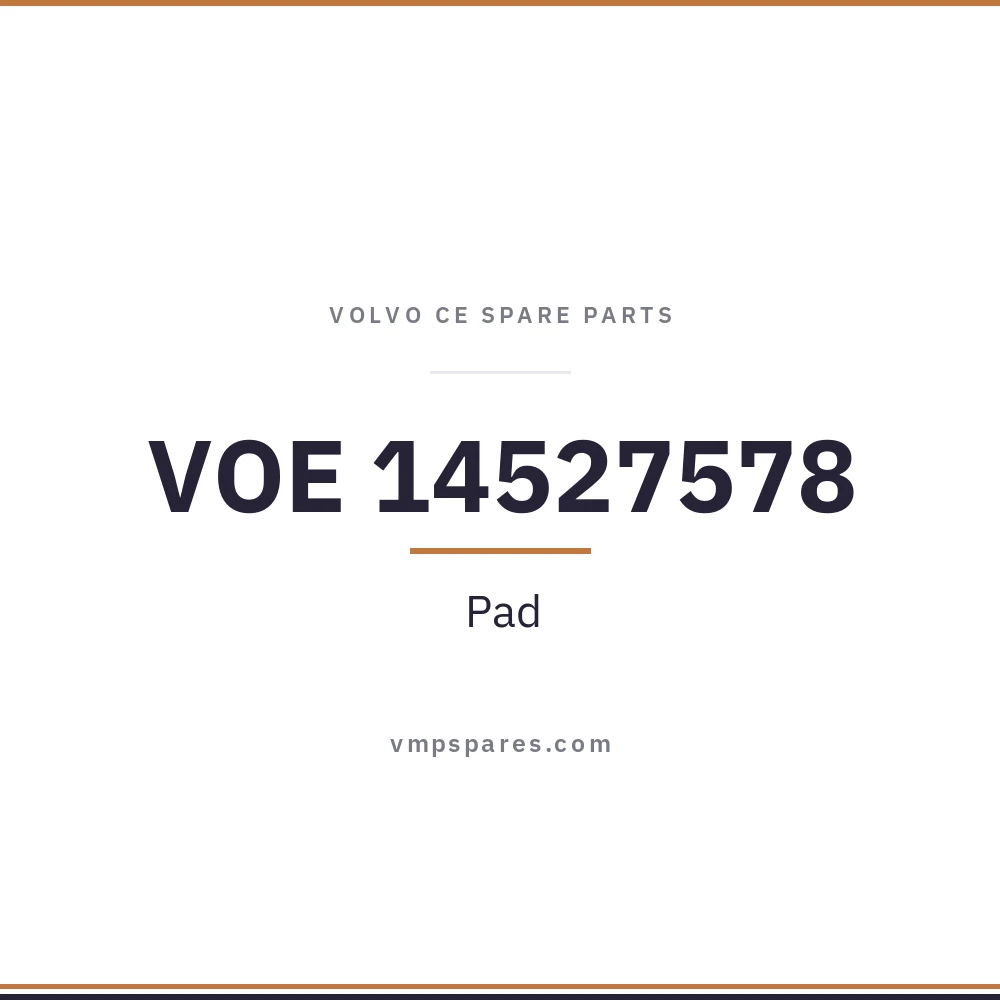 VOE 14527578 – Pad