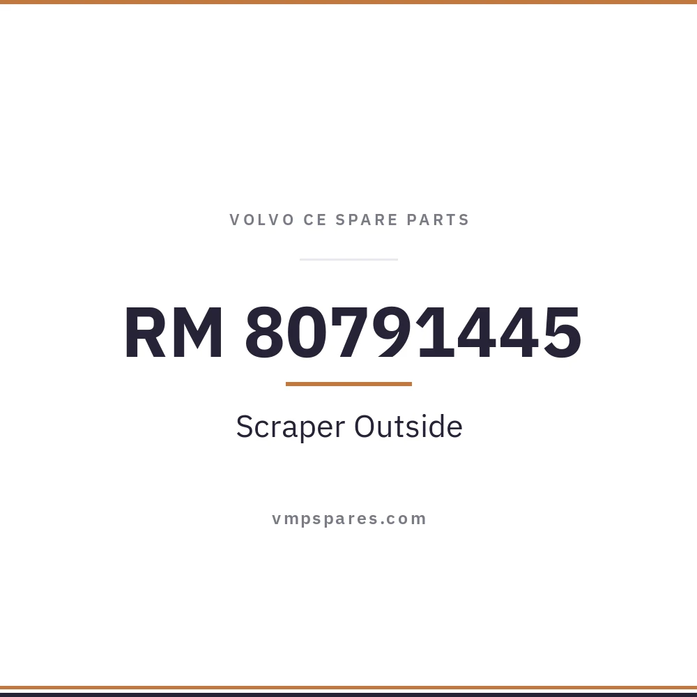 RM 80791445 – Scraper Outside