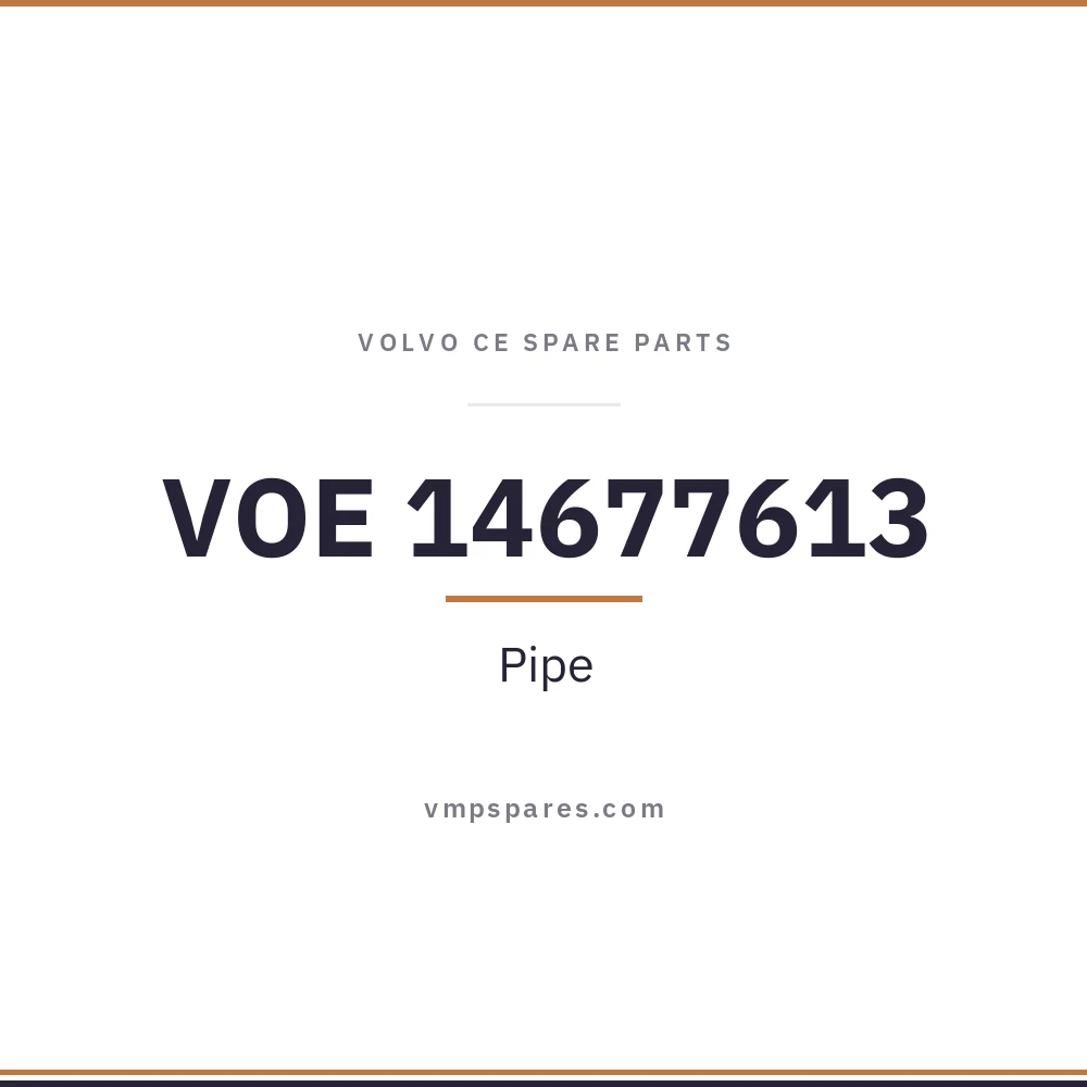 VOE 14677613 – Pipe