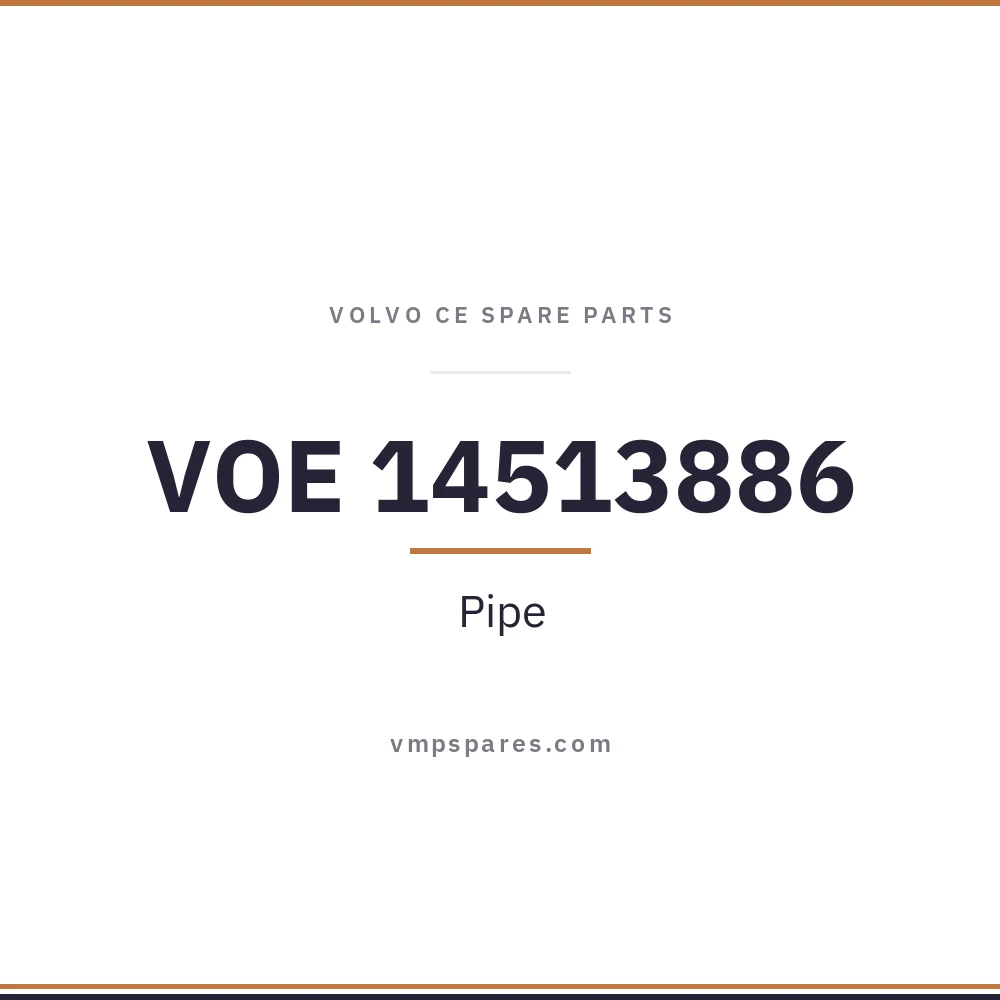 VOE 14513886 – Pipe