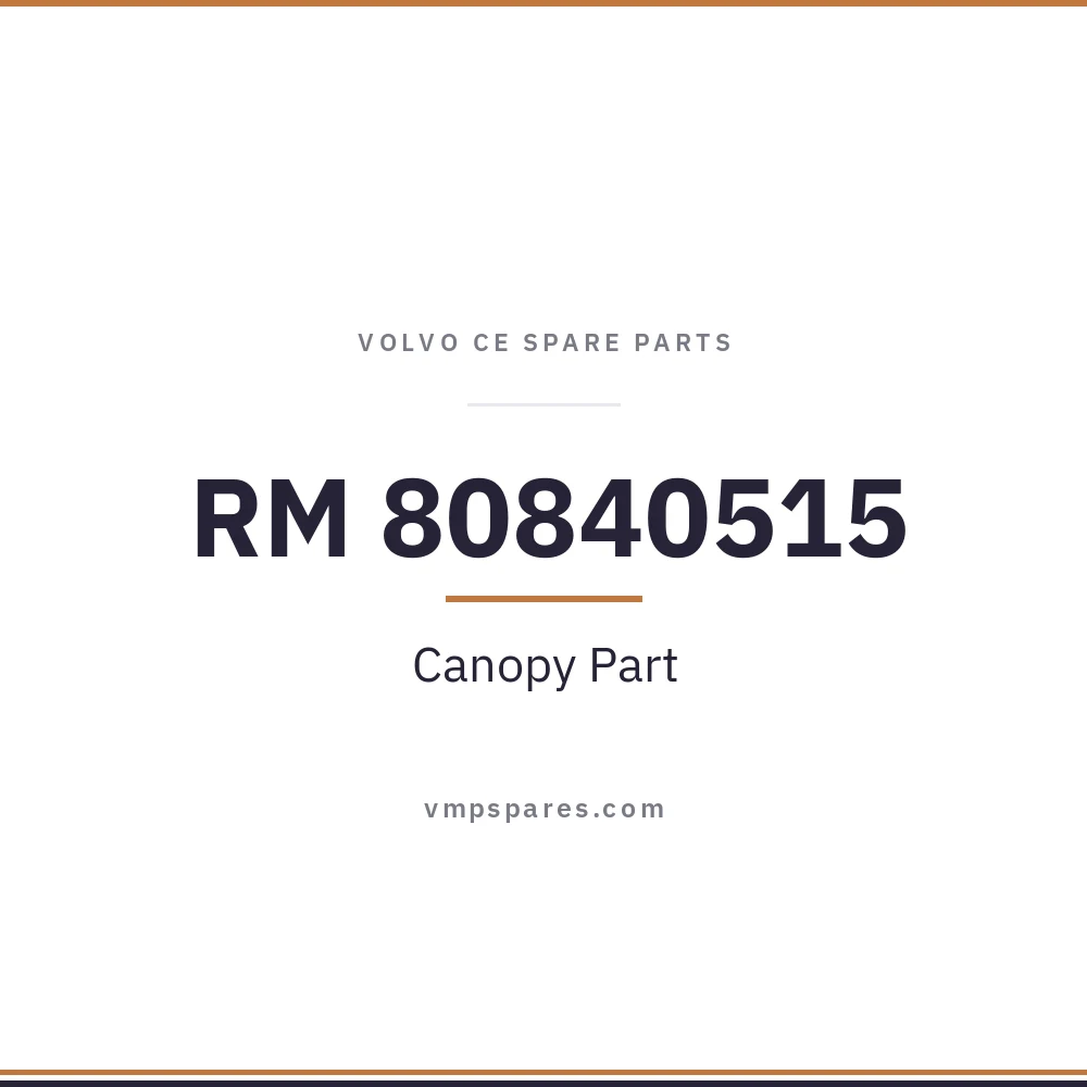 RM 80840515 – Canopy Part