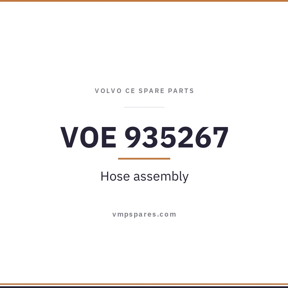 VOE 935267 – Hose assembly