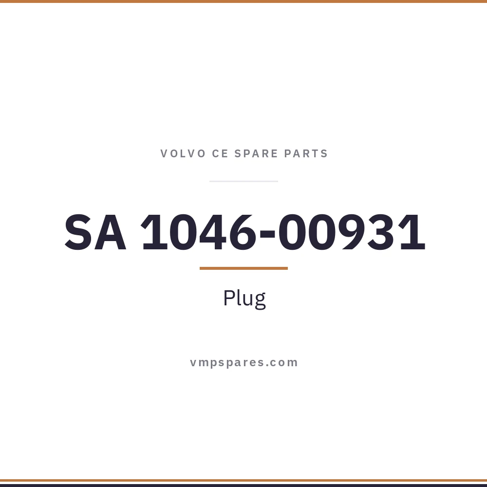 SA 1046-00931 – Plug