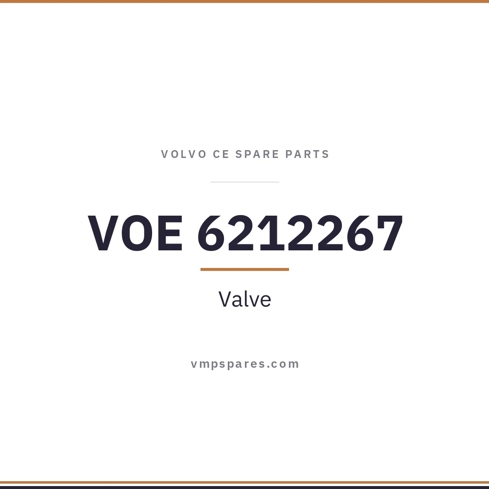 VOE 6212267 – Valve