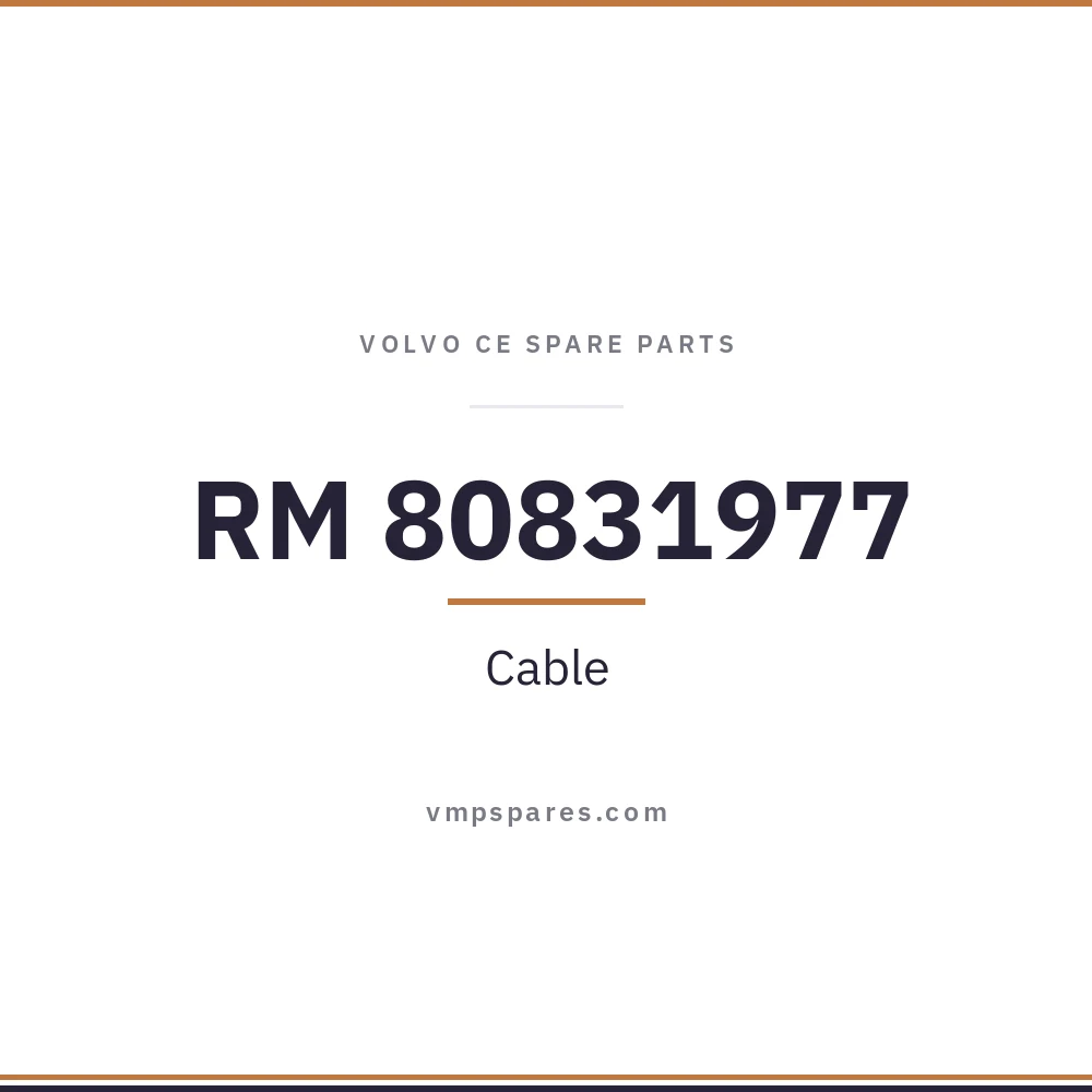 RM 80831977 – Cable