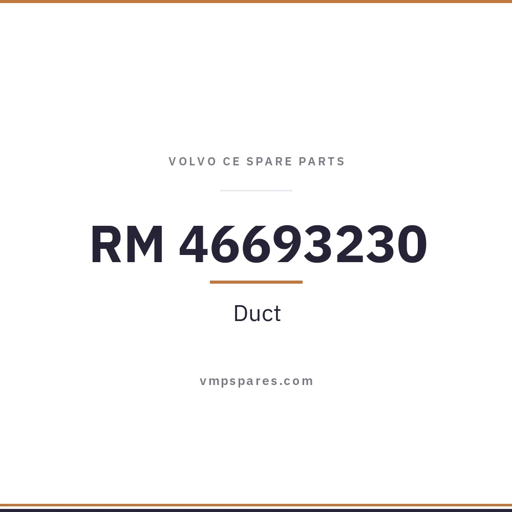 RM 46693230 – Duct