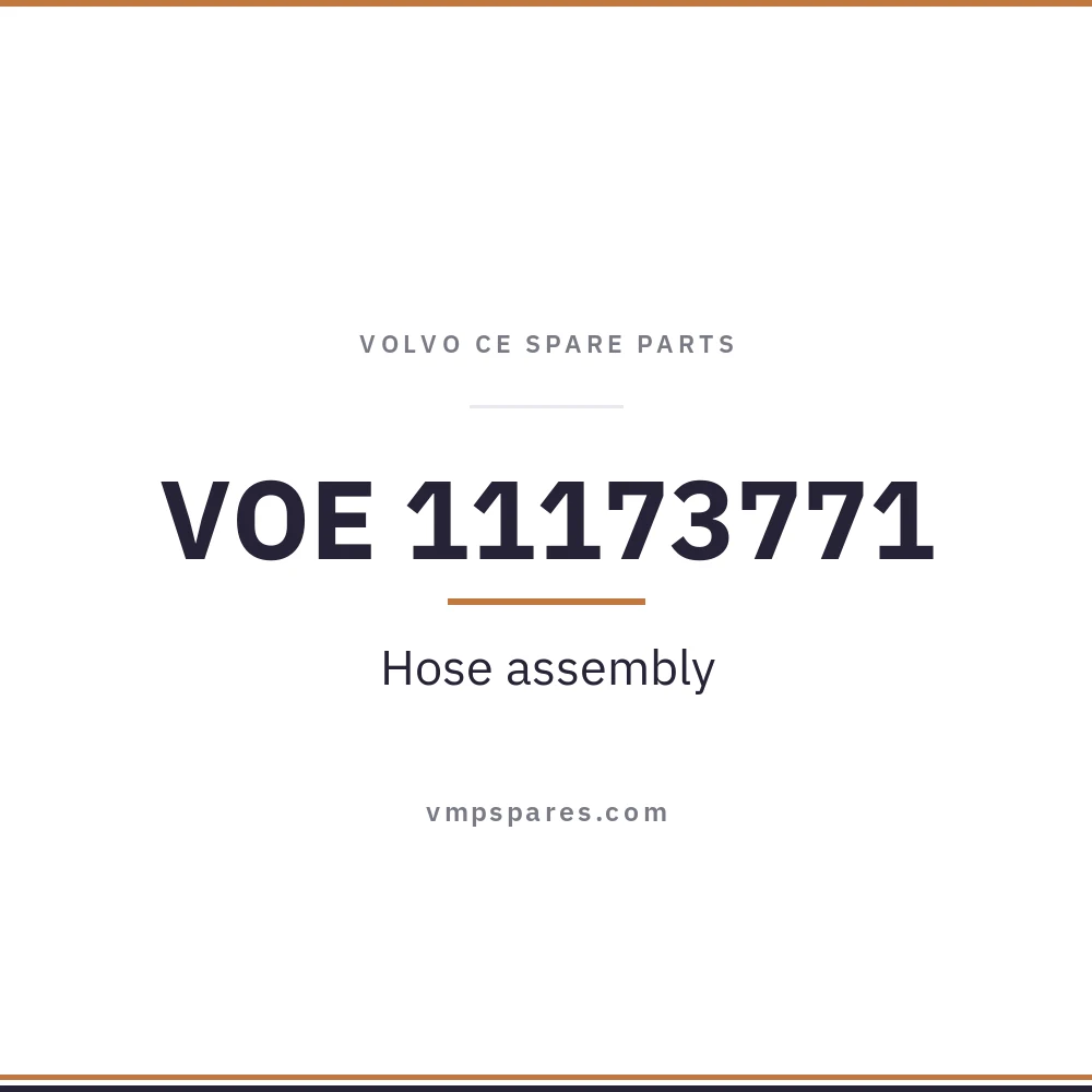 VOE 11173771 – Hose assembly