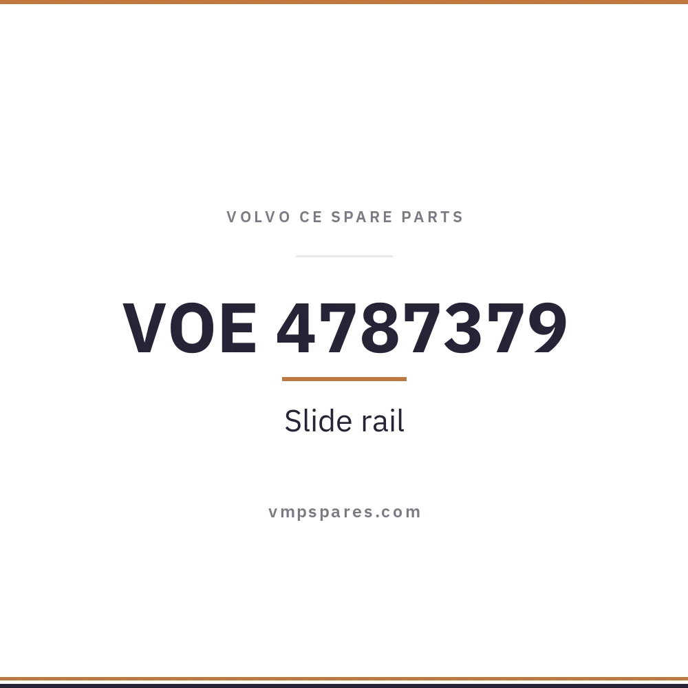 VOE 4787379 – Slide rail
