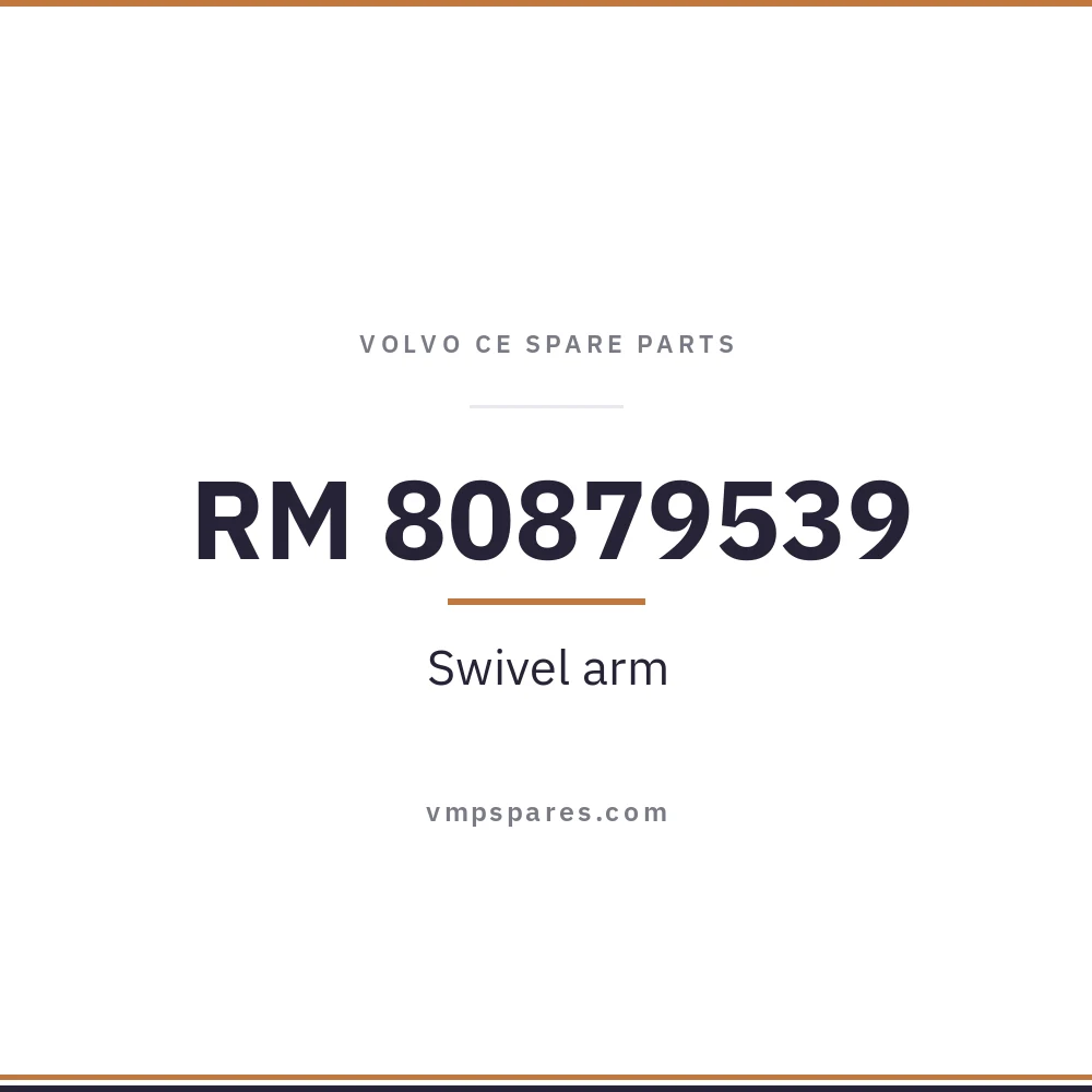 RM 80879539 – Swivel arm