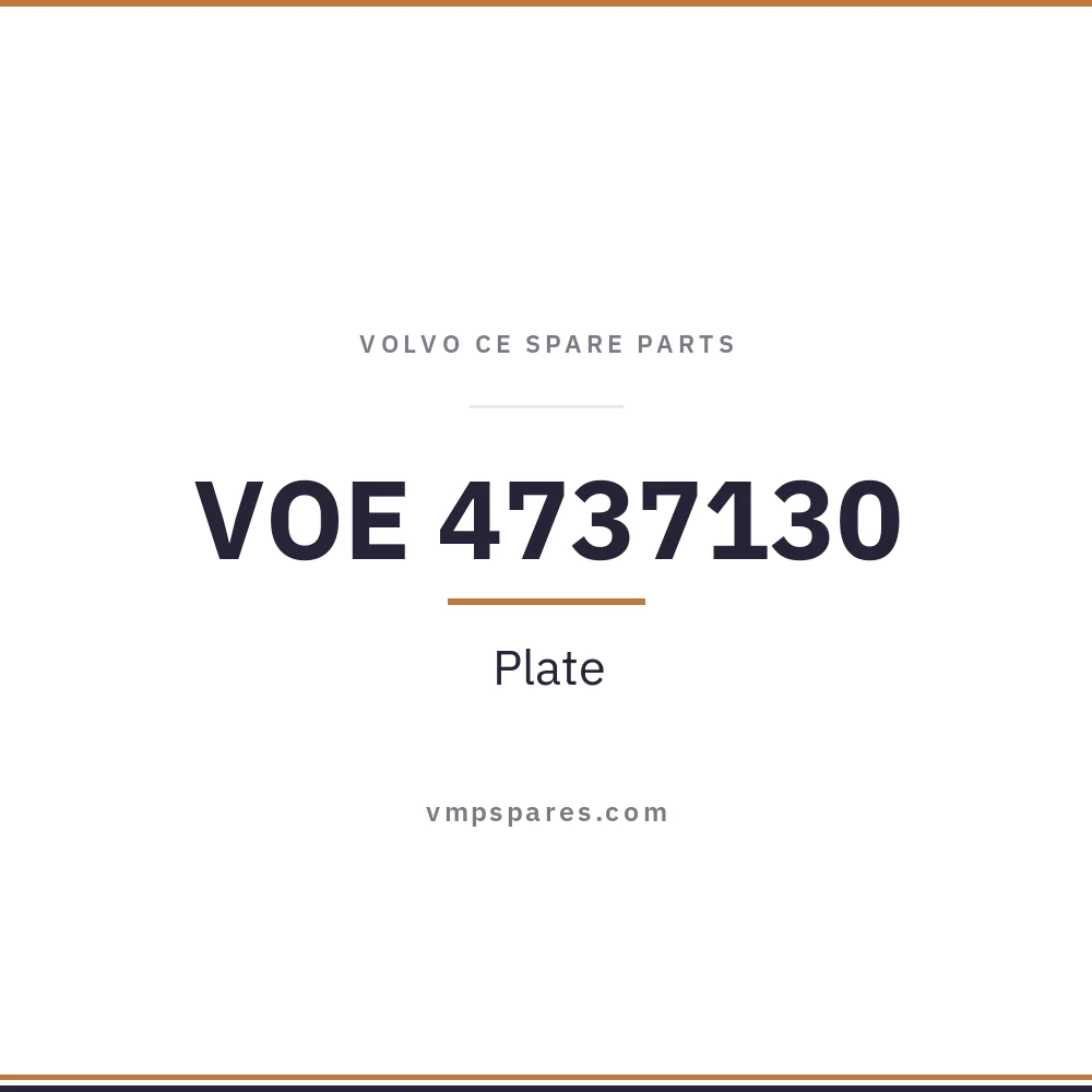 VOE 4737130 – Plate