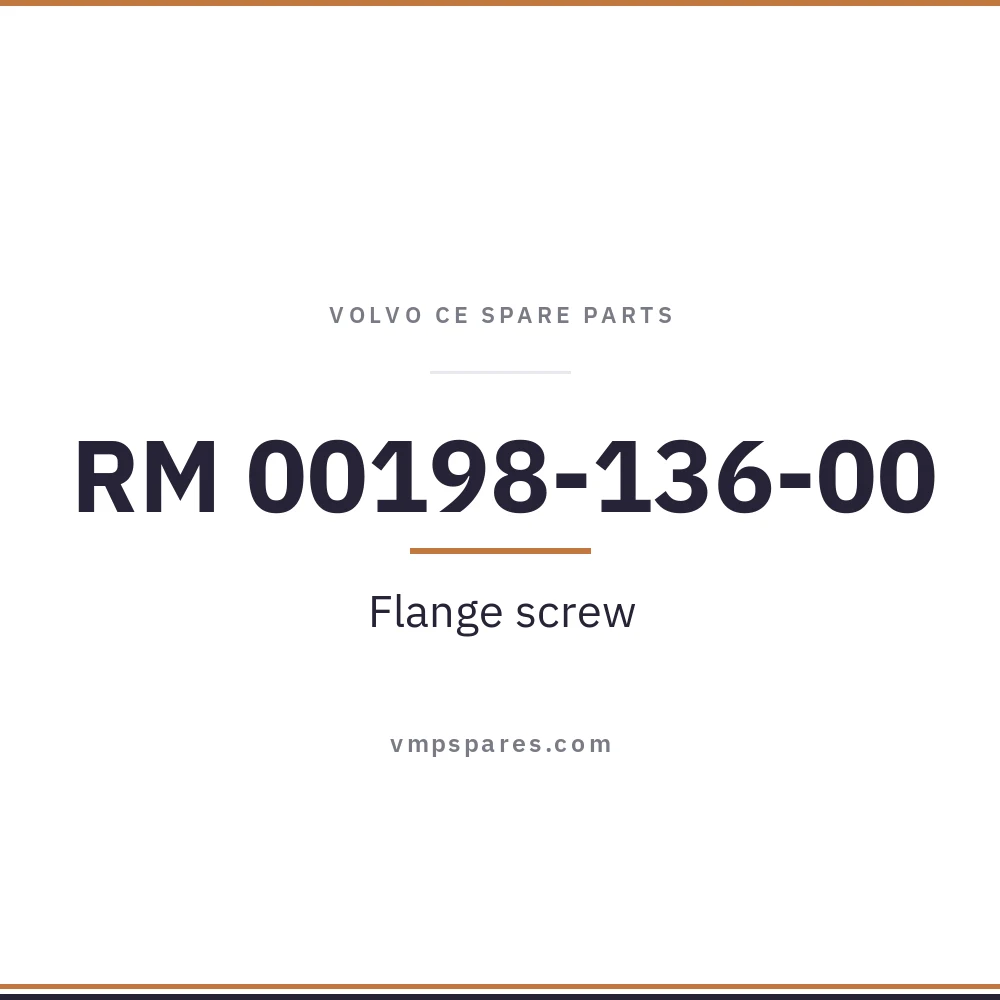 RM 00198-136-00 – Flange screw