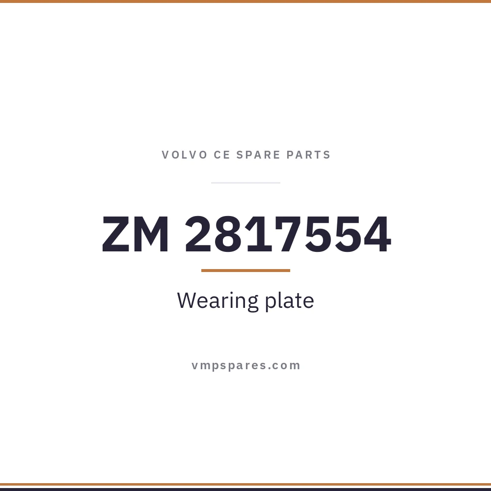 ZM 2817554 – Wearing plate