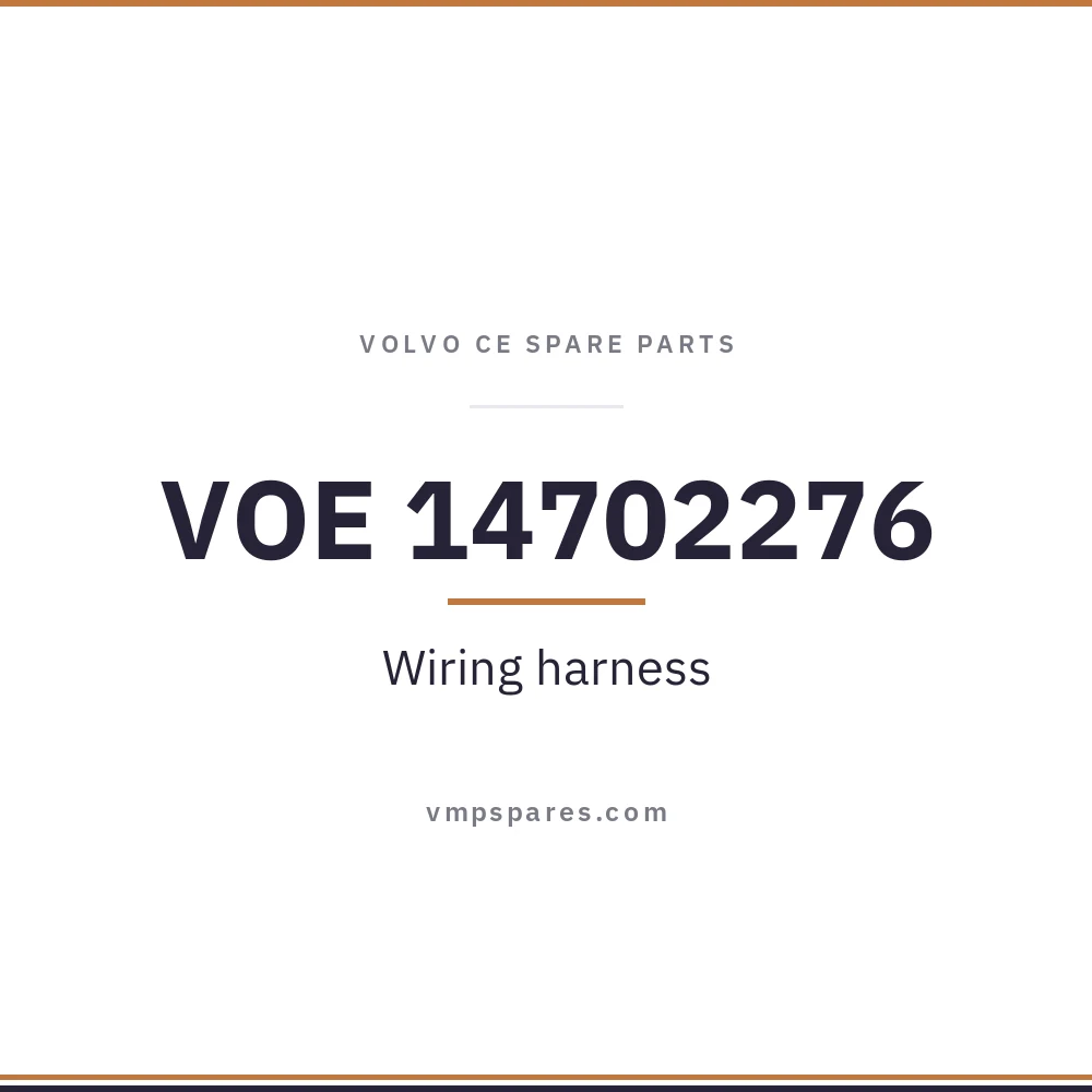VOE 14702276 – Wiring harness