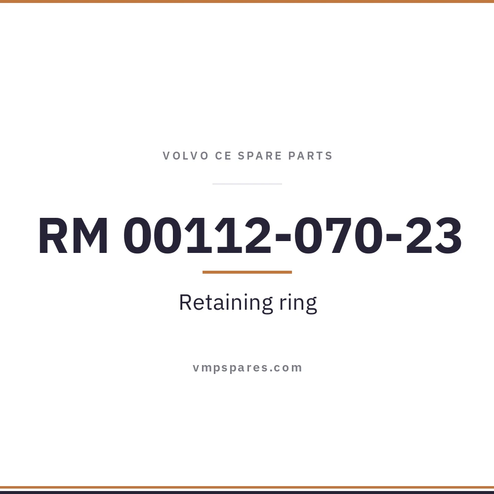RM 00112-070-23 – Retaining ring