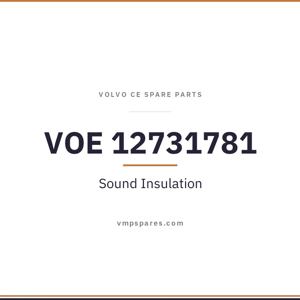 VOE 12731781 – Sound Insulation