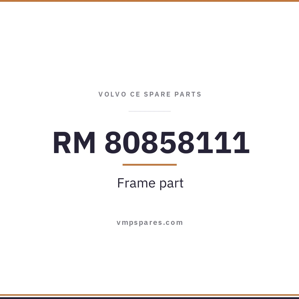 RM 80858111 – Frame part