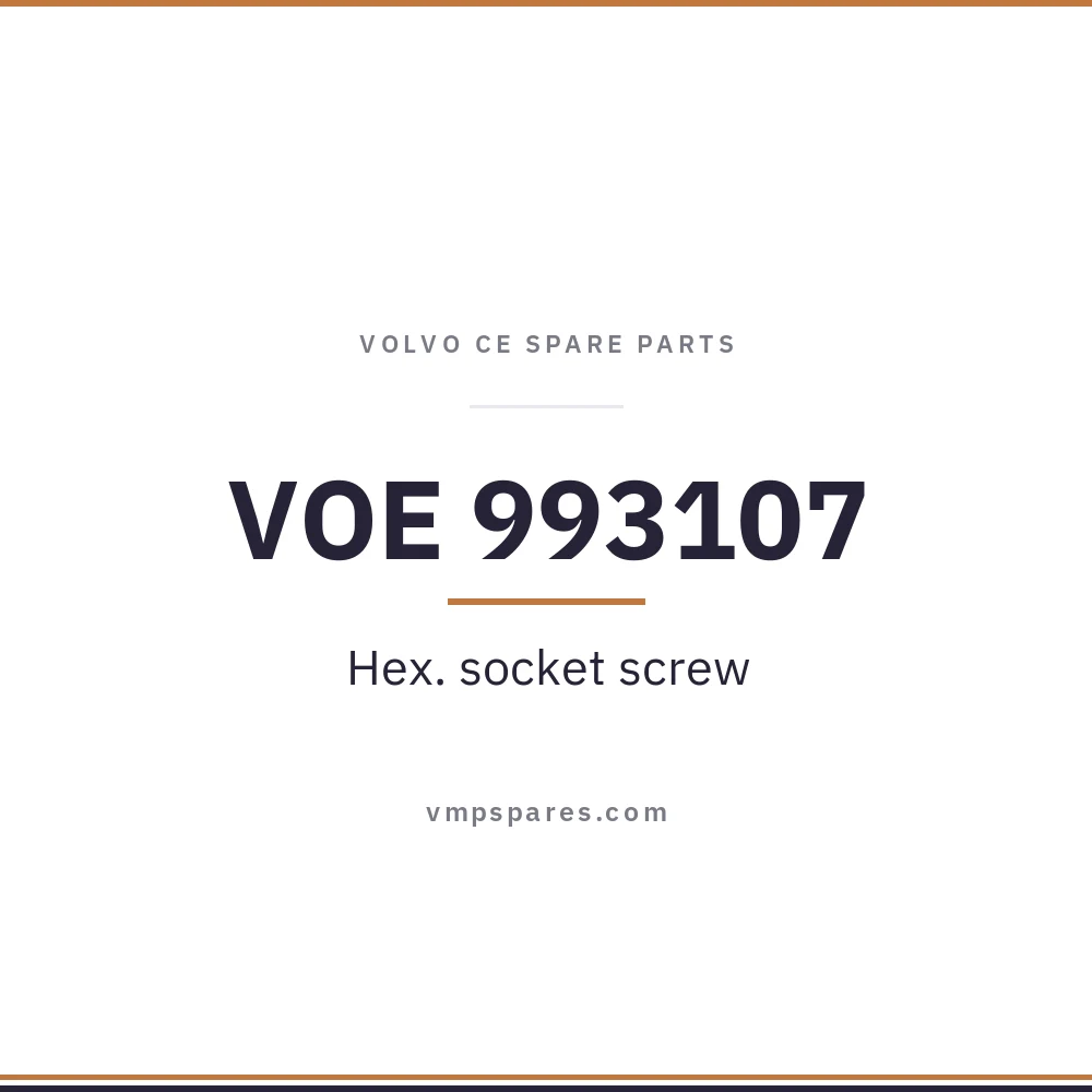 VOE 993107 – Hex. socket screw