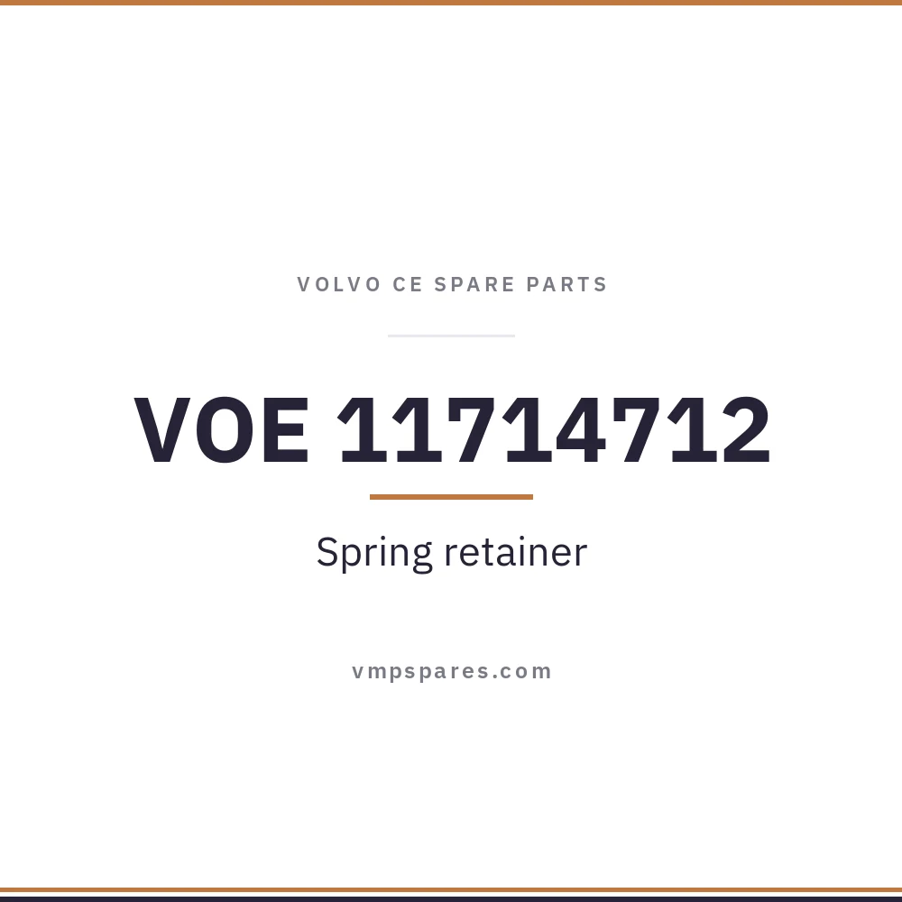 VOE 11714712 – Spring retainer