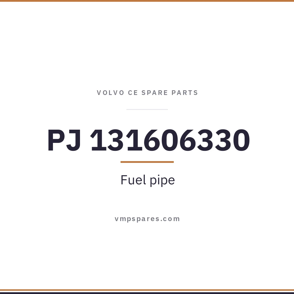 PJ 131606330 – Fuel pipe