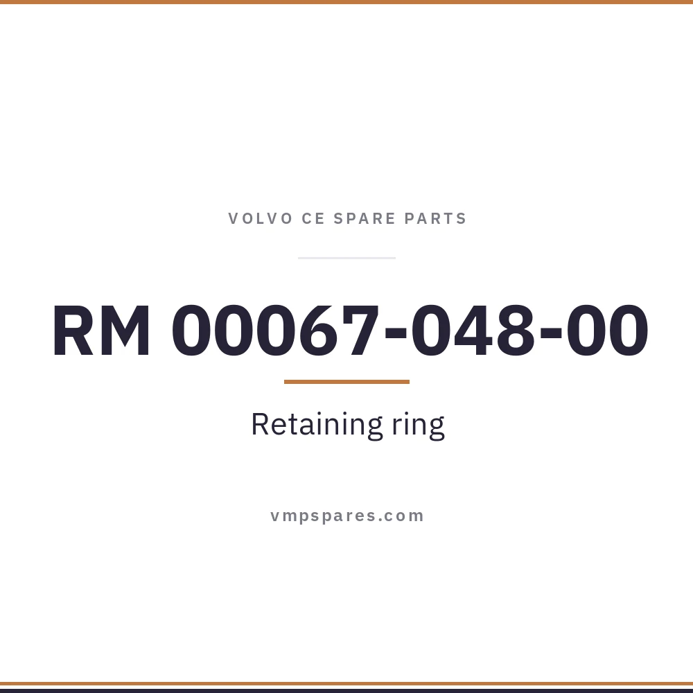 RM 00067-048-00 – Retaining ring
