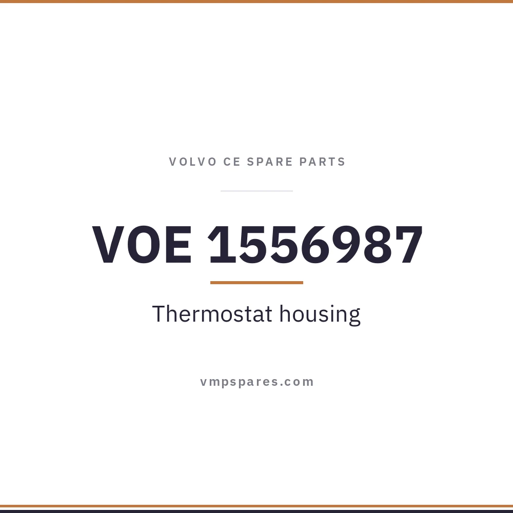 VOE 1556987 – Thermostat housing