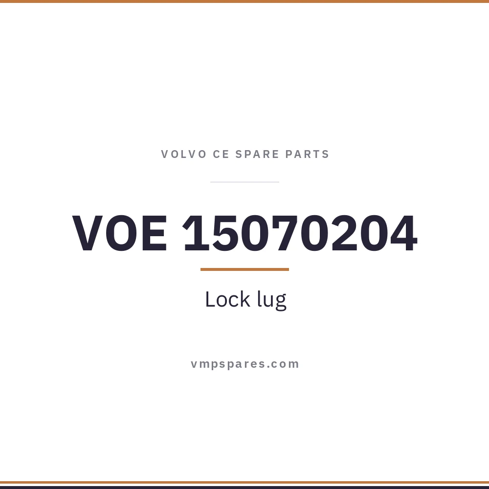 VOE 15070204 – Lock lug