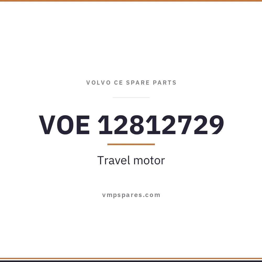 VOE 12812729 – Travel motor