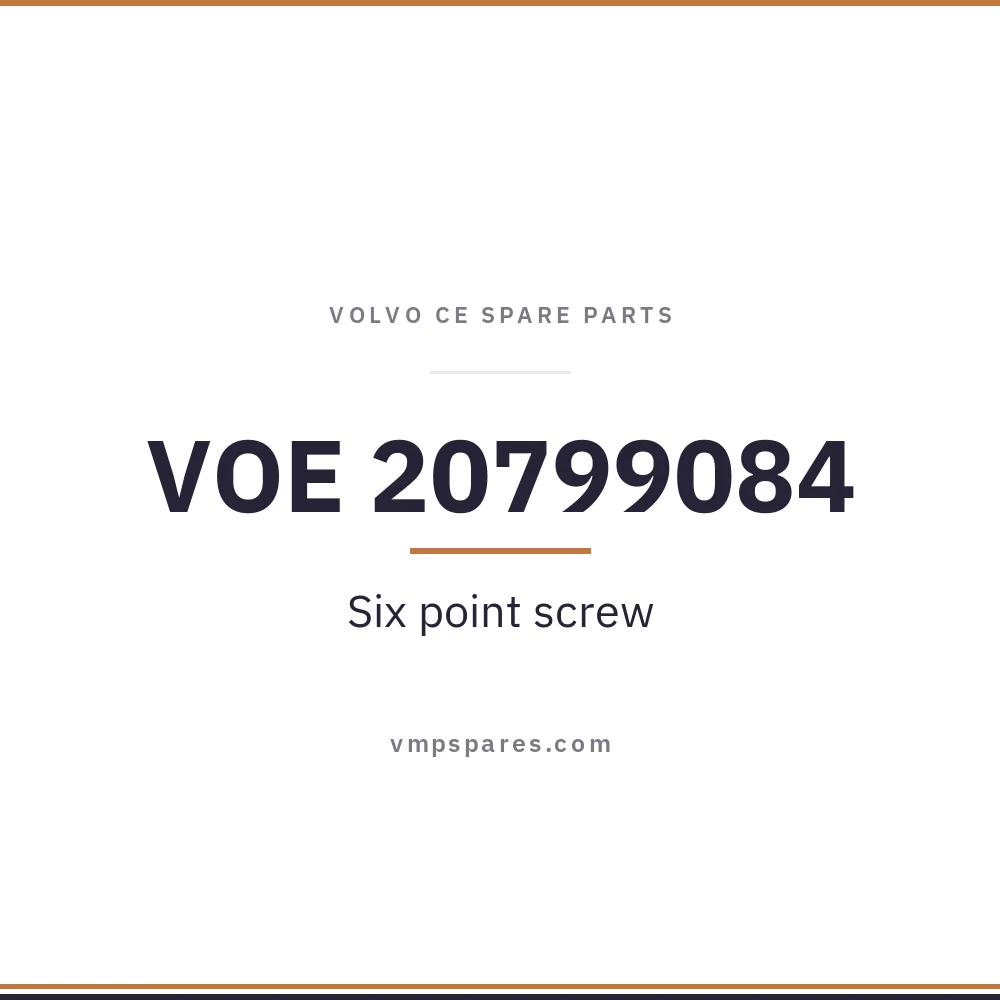 VOE 20799084 – Six point screw