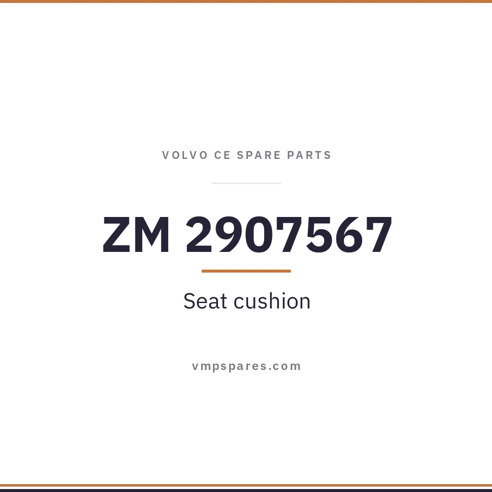 ZM 2907567 – Seat cushion