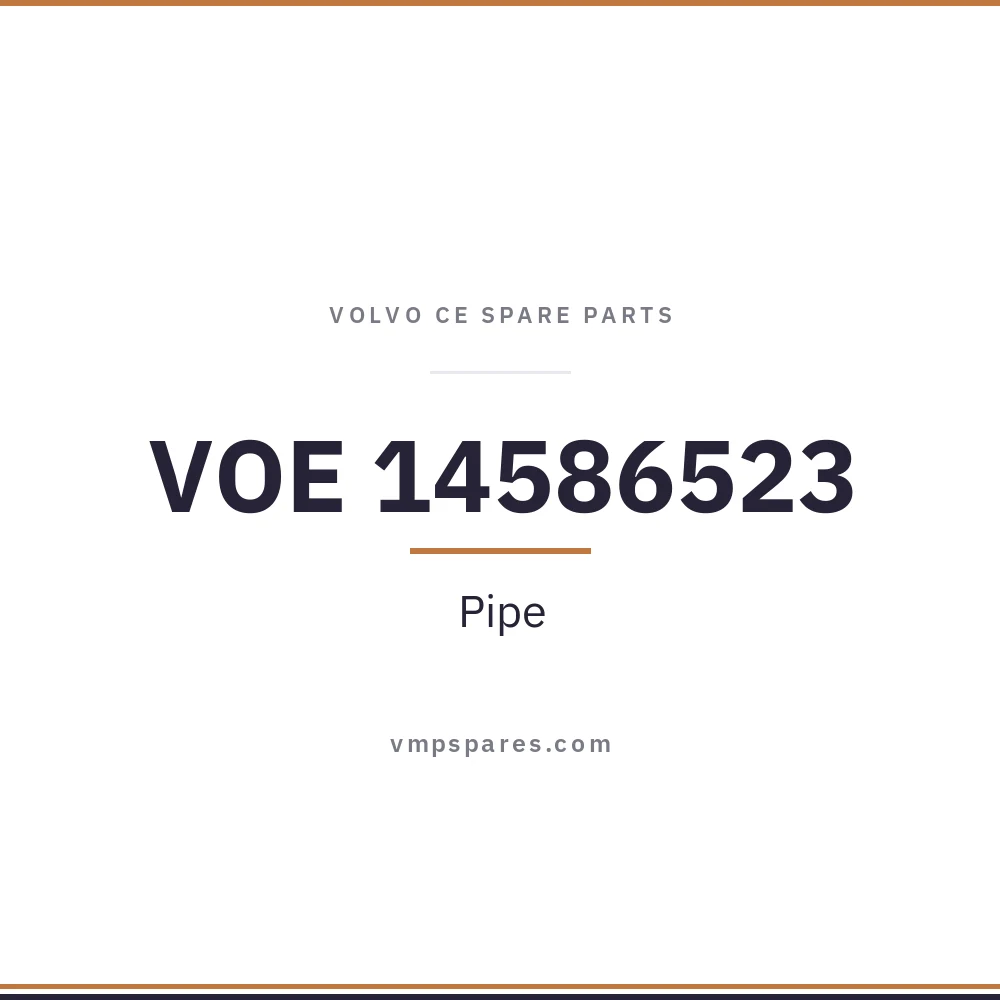 VOE 14586523 – Pipe