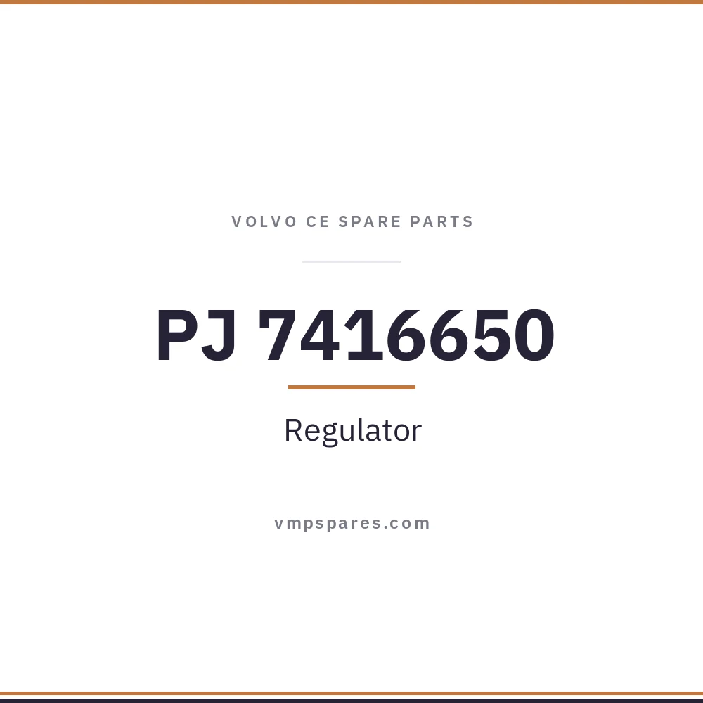 PJ 7416650 – Regulator