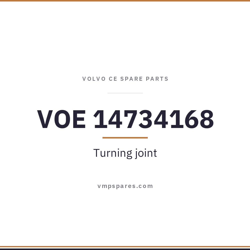 VOE 14734168 – Turning joint
