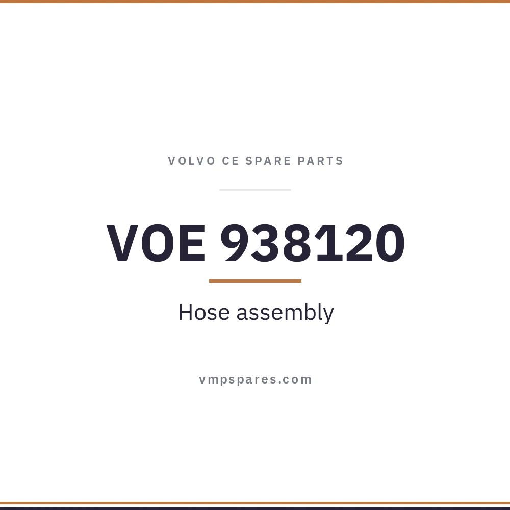 VOE 938120 – Hose assembly