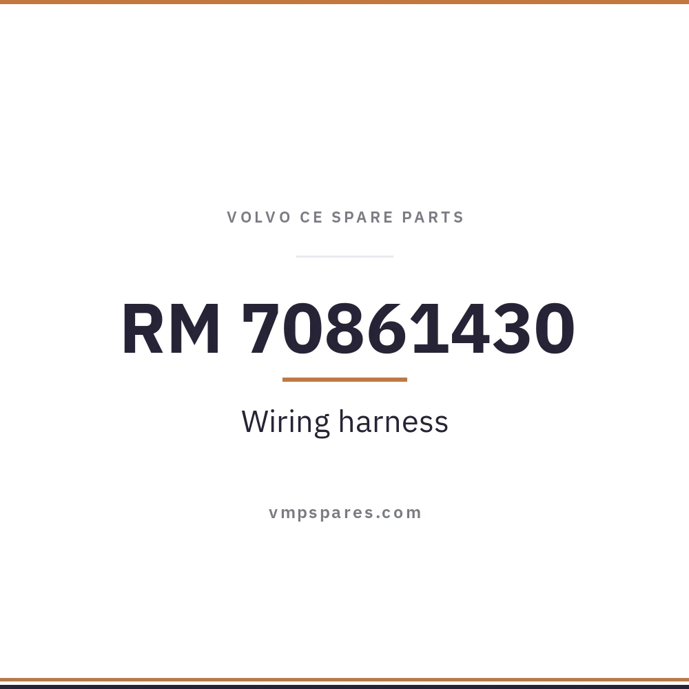 RM 70861430 – Wiring harness
